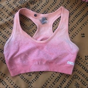 Gymshark Ombré Seamless set - pink marl coral